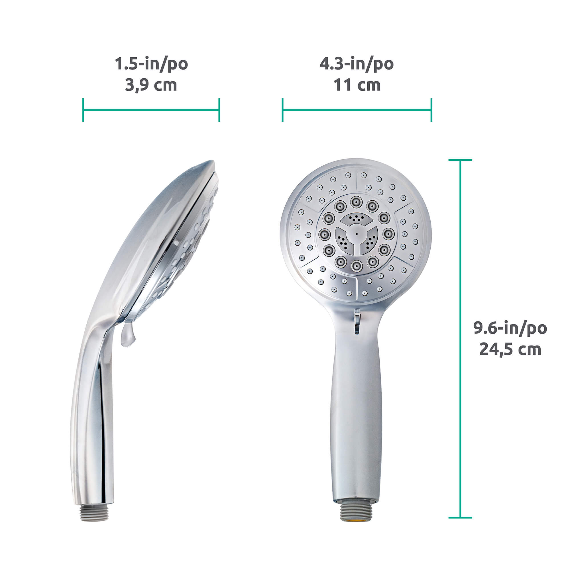 Koena Pomme de douche ronde