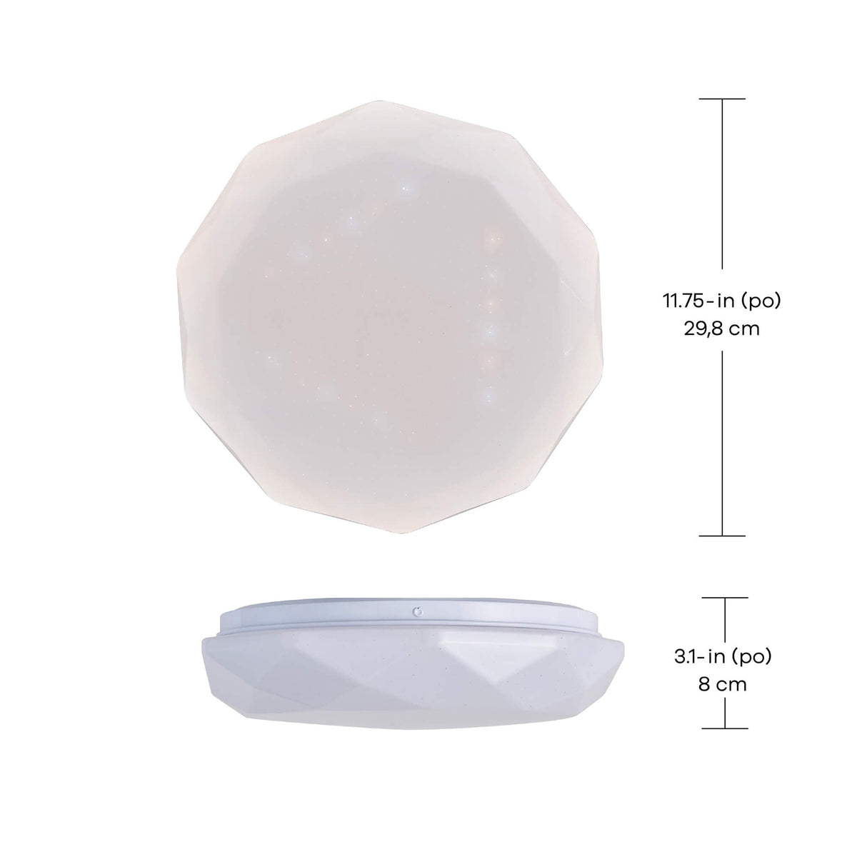 Lámpara de techo LED Geo