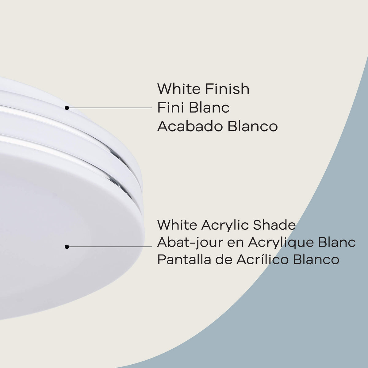 Plafón LED Freda