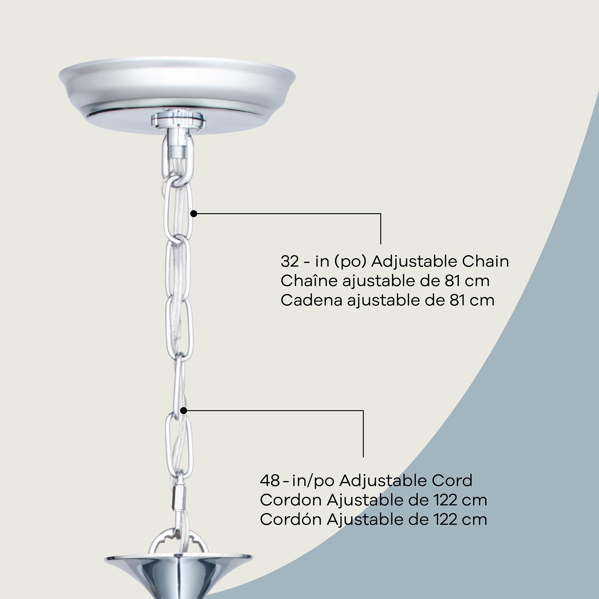 Francis 4-Light Chandelier