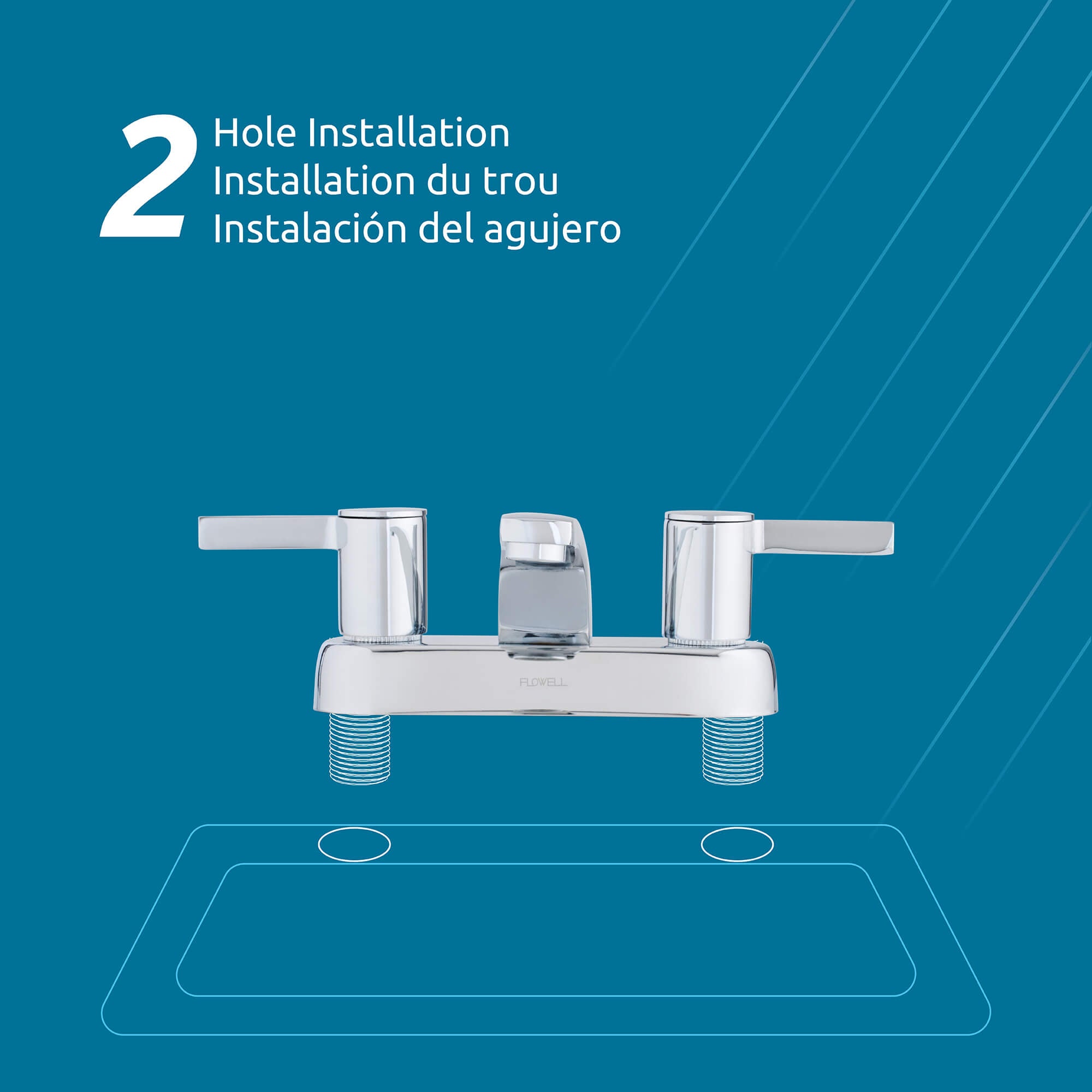 Cody 2‑Handle Kitchen Faucet