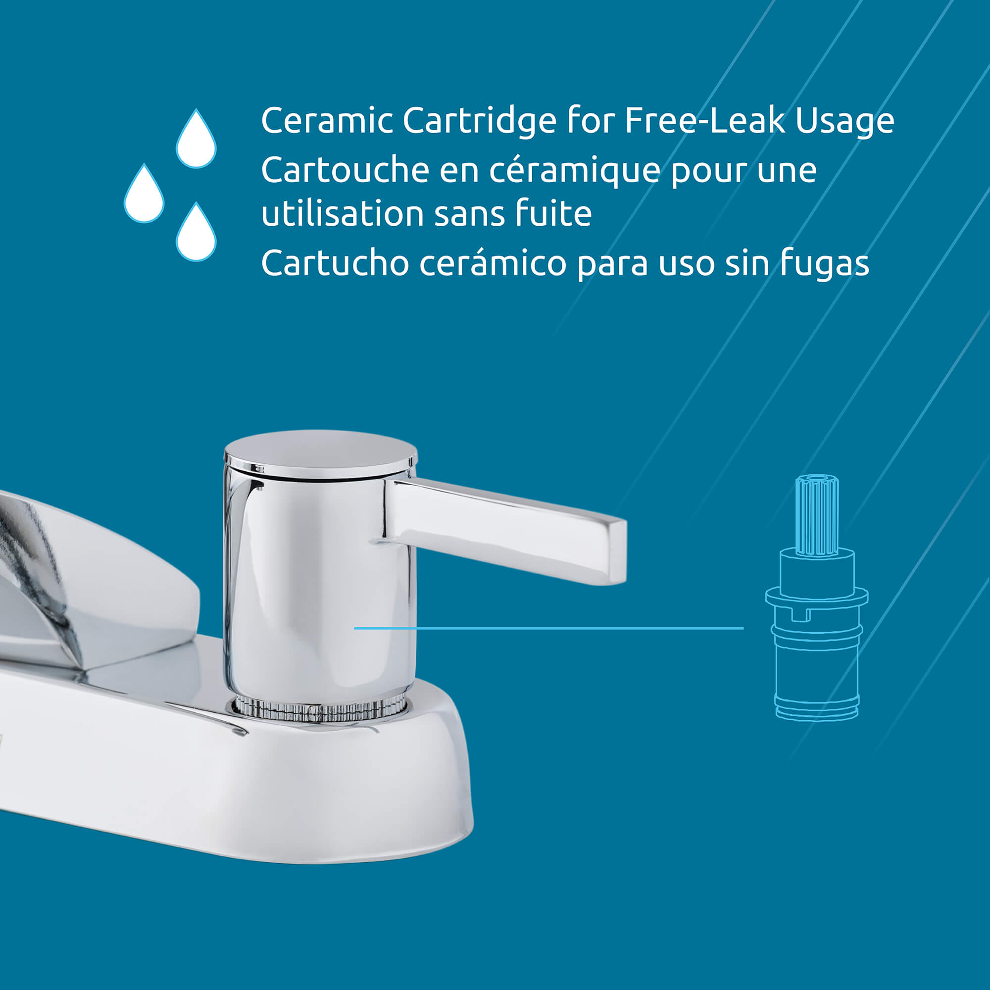 Cody 2‑Handle Kitchen Faucet