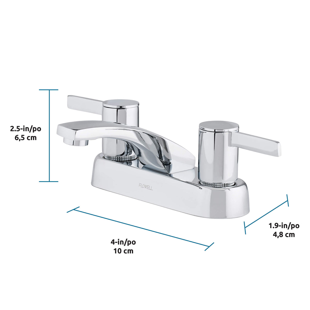 Grifo de baño de 2 manijas Cody