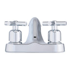 Fonzi 2-Handle Bathroom Faucet, Back View.
