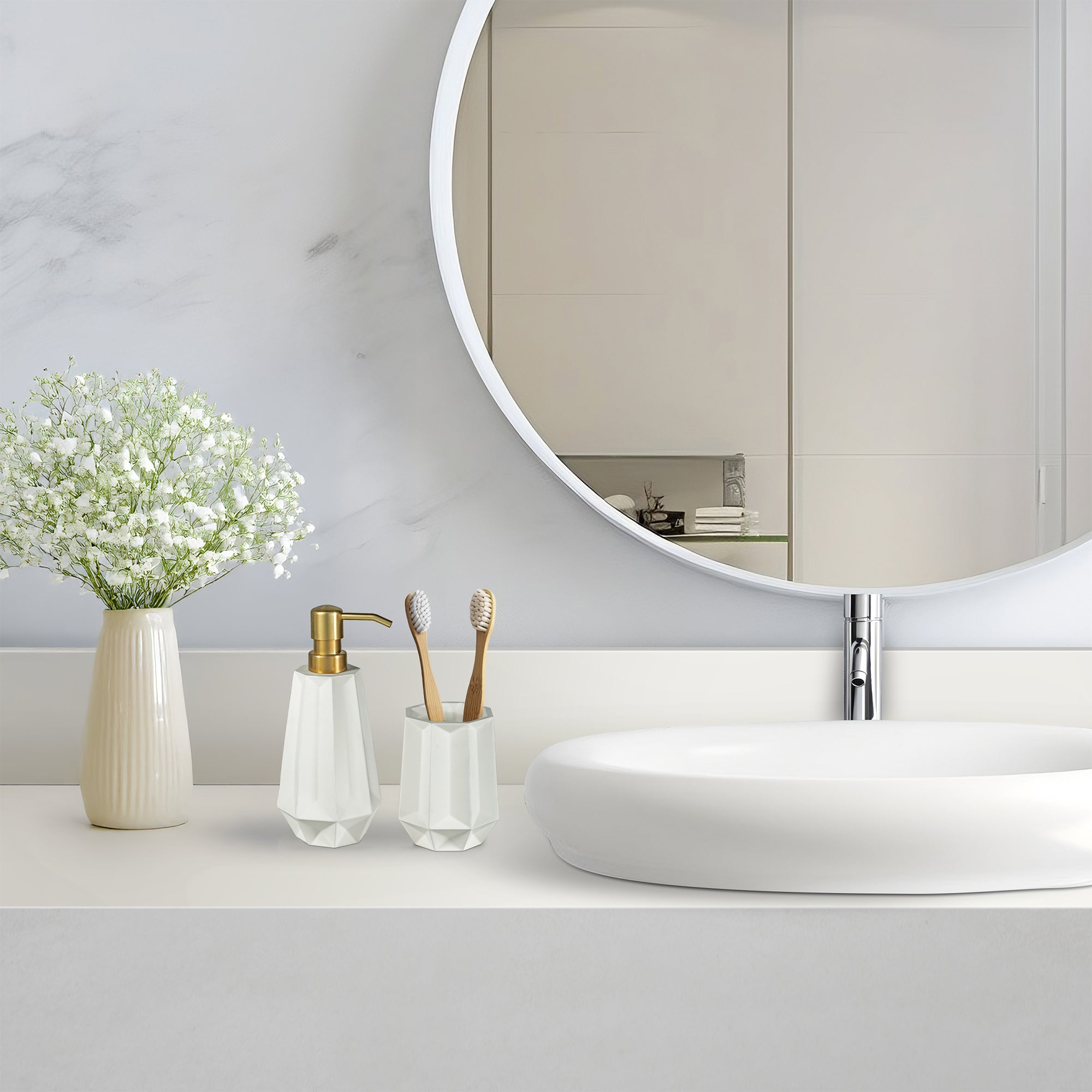 Octavia Accesorio de baño octagonal