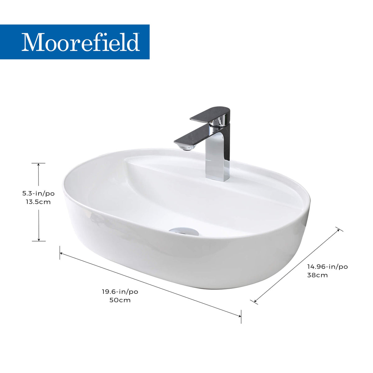 Lavabo de cerámica Berlín