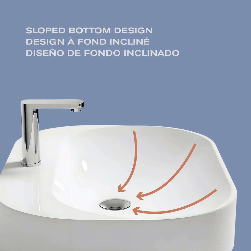 Lavabo de cerámica Willow Set