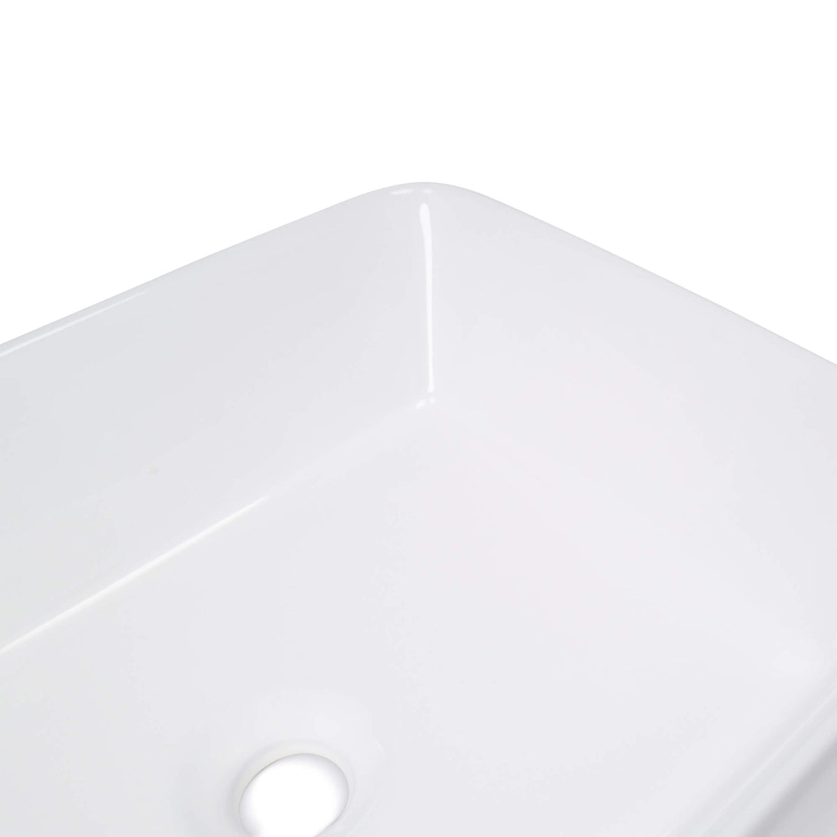 Vasque rectangulaire en céramique Jax