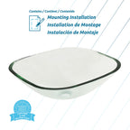 Lavabo de cristal KOS