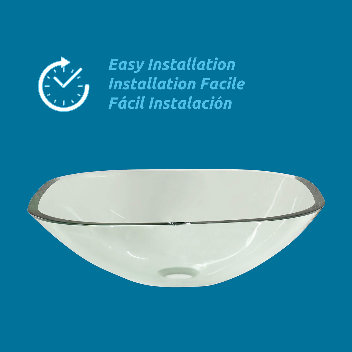 Lavabo de cristal KOS