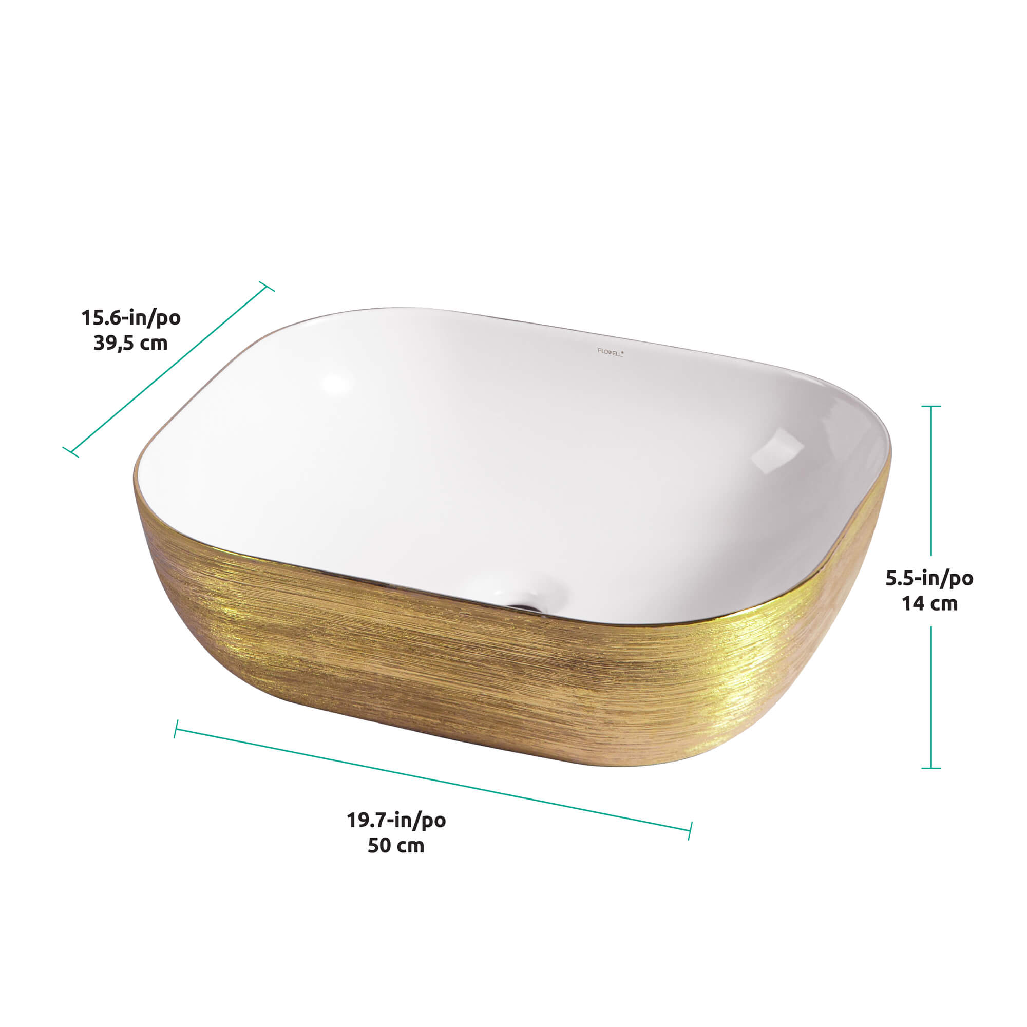 Rodas Ceramic Basin