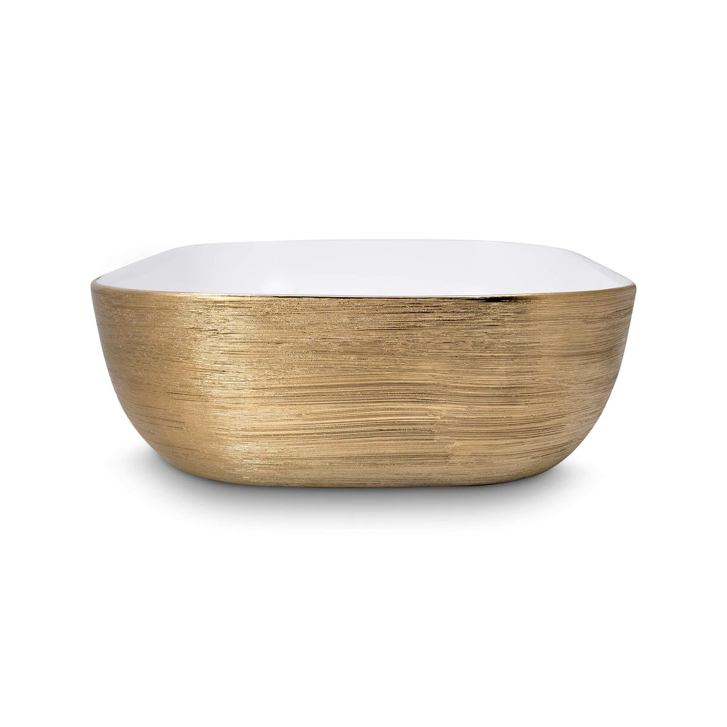 Rodas Ceramic Basin, side view.