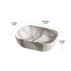 Lavabo de cerámica Hydra