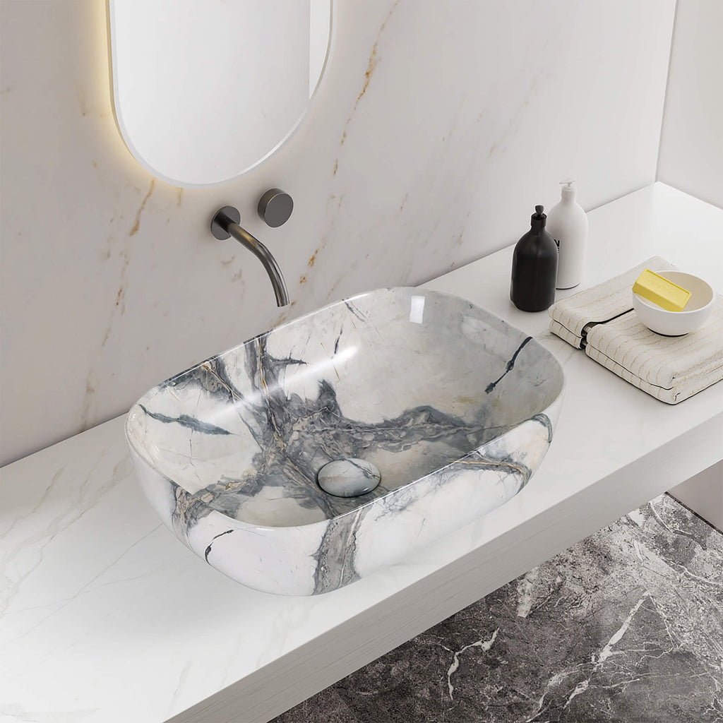 Lavabo de cerámica Hydra