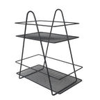 Bandeja rectangular para tocador de dos niveles Brego Spa Tower