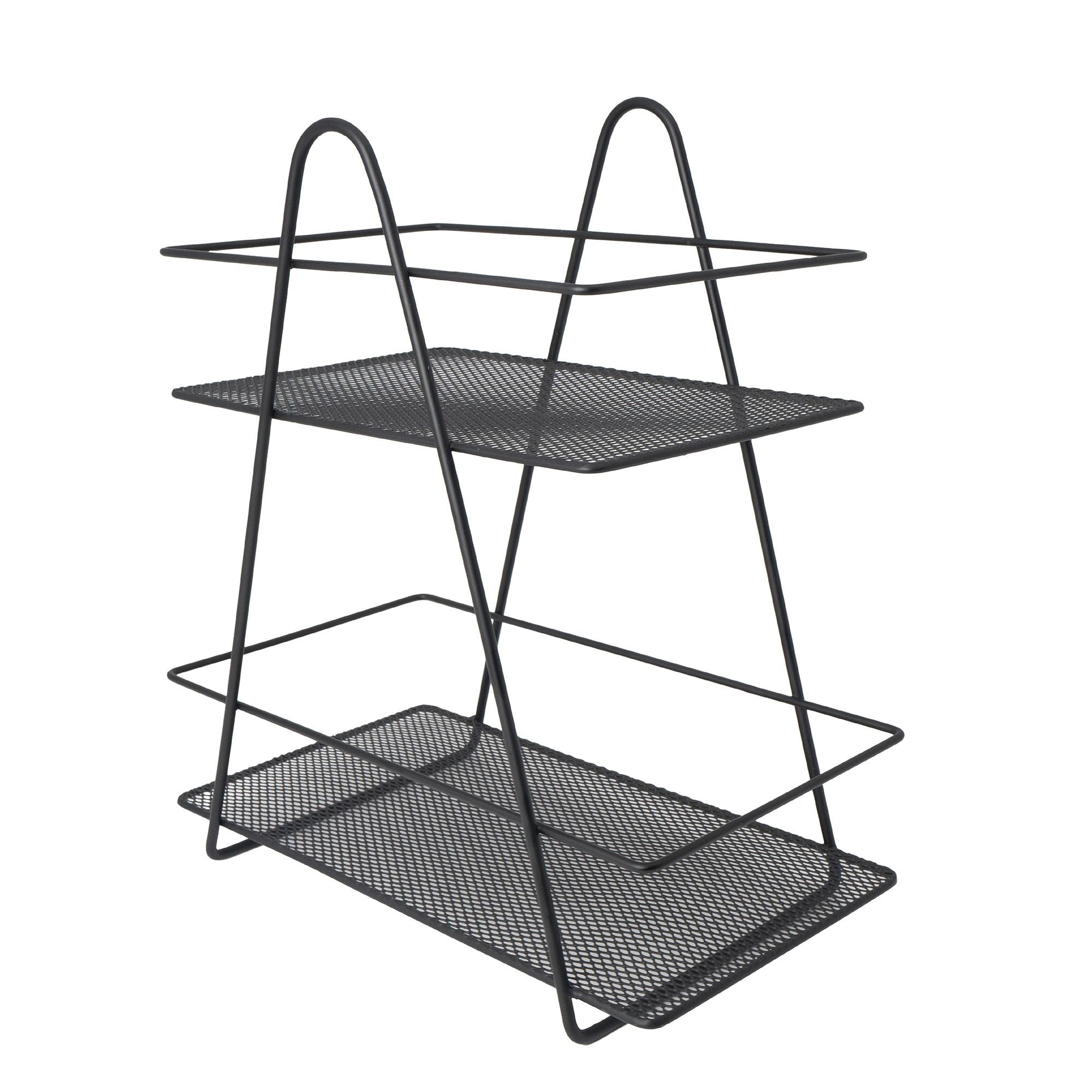 Brego 2-Tier Spa Tower Rectangle Vanity Tray