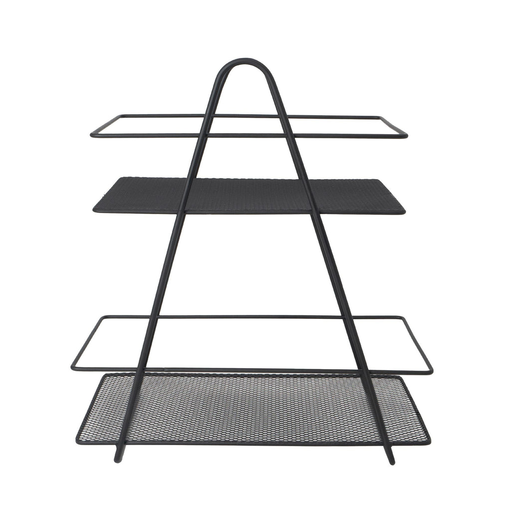Bandeja rectangular para tocador de dos niveles Brego Spa Tower