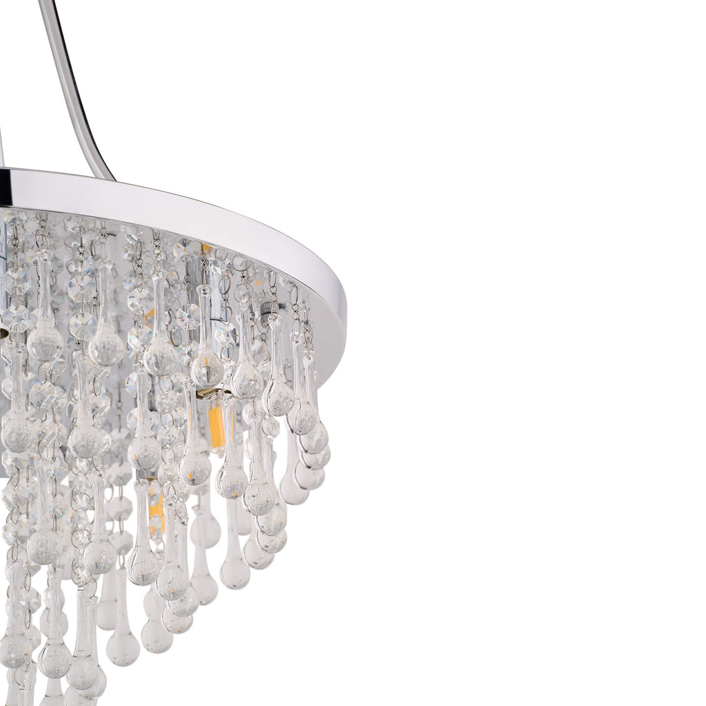Lámpara de araña Praga de 7 luces