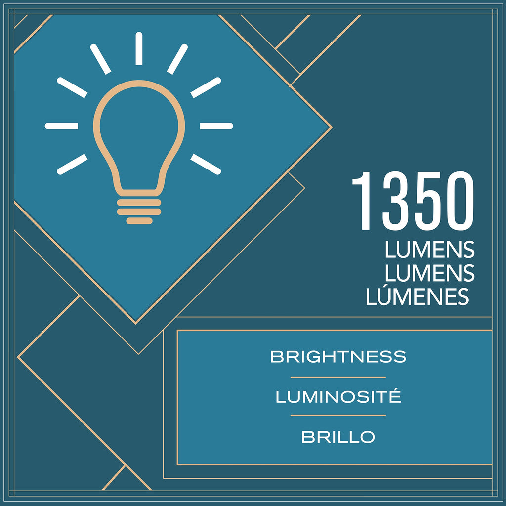 Candelabro LED moderno de 9 luces