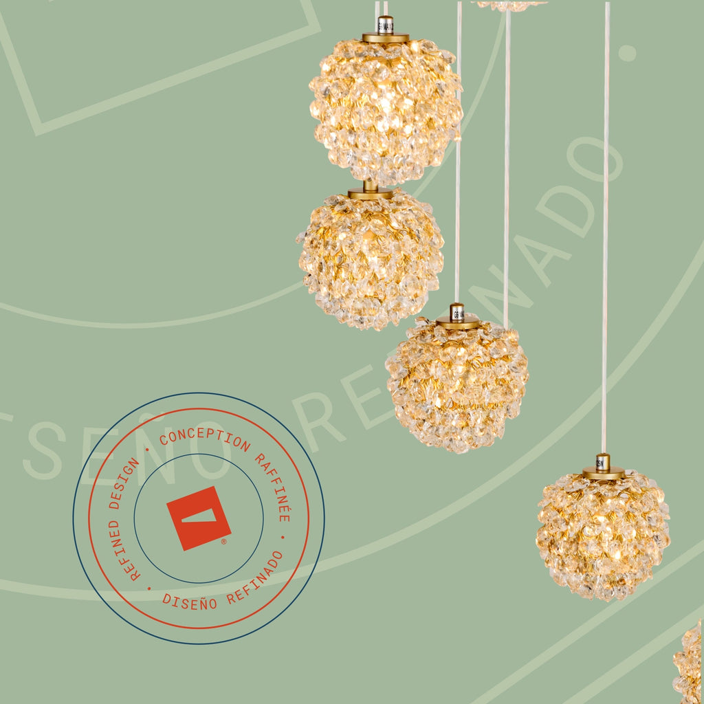 Candelabro Amalia de 9 luces