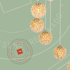 Candelabro Amalia de 9 luces