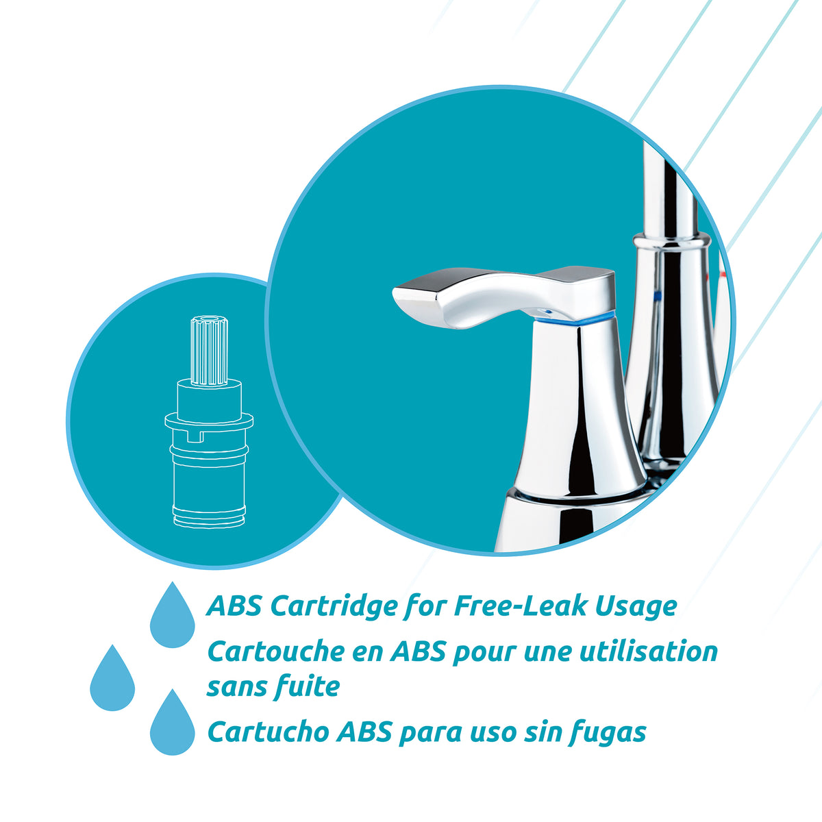 Elena 2-Handle Bathroom Faucet