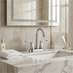 Grifo de baño de 2 manijas Elena