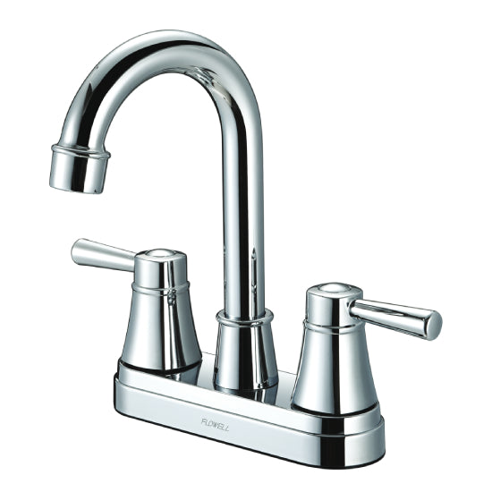 Grifo de baño de dos manijas, 4”