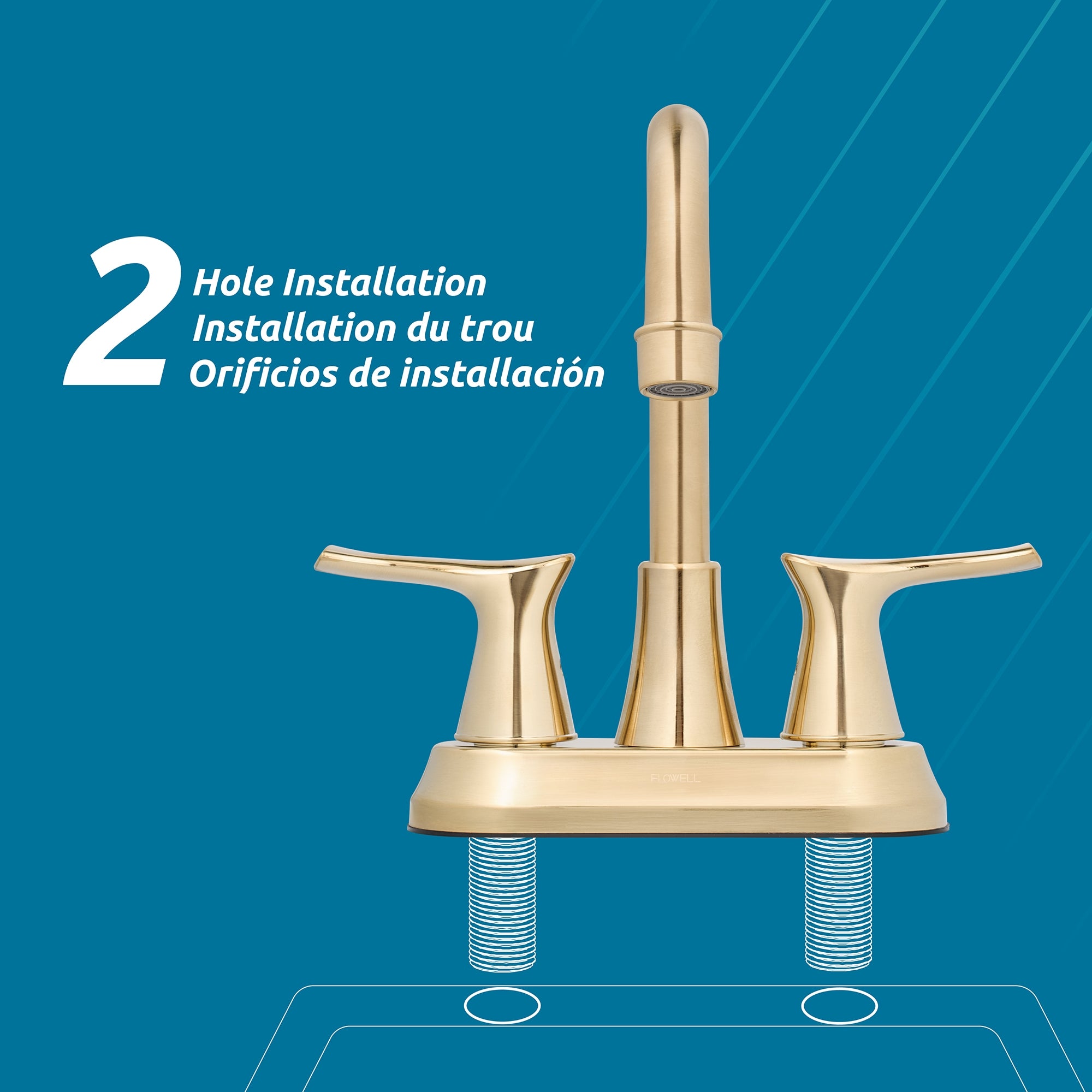 Brasilia 2-Handle Bathroom Faucet