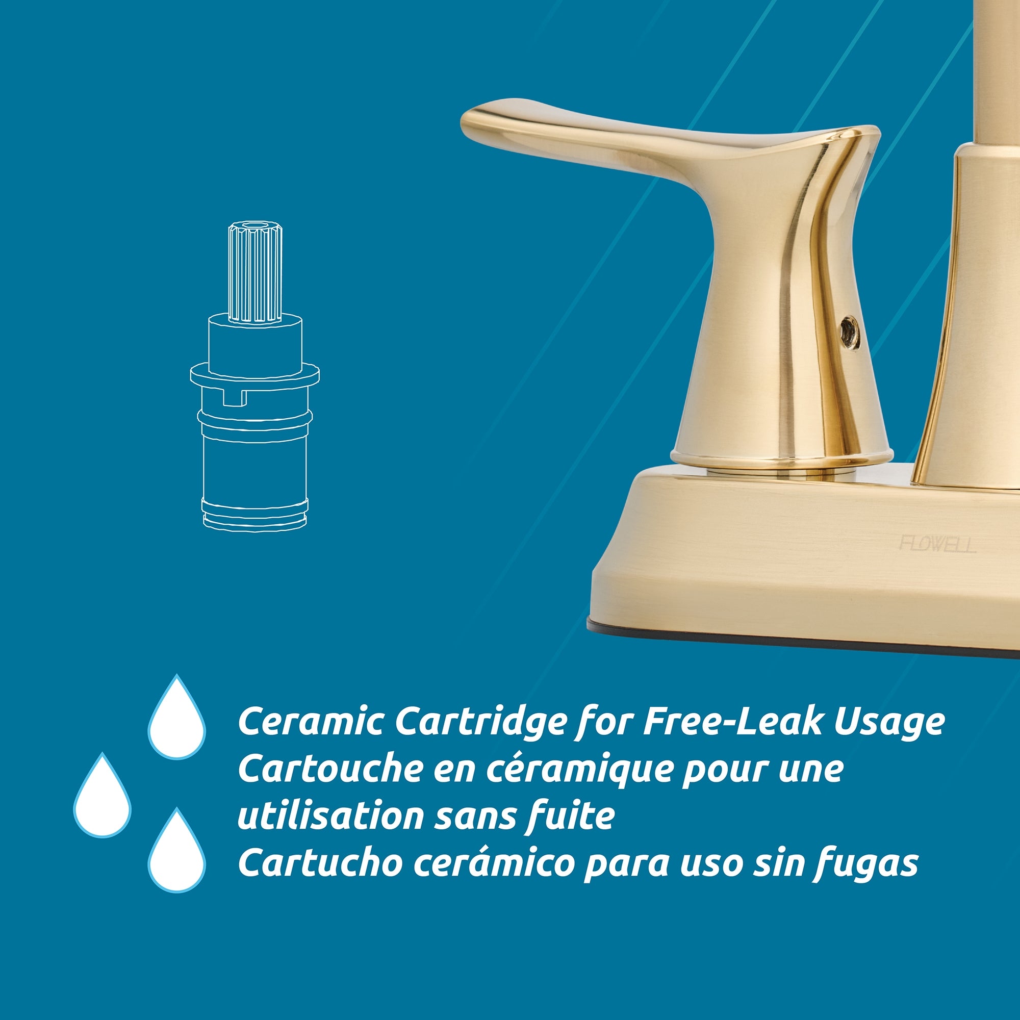 Brasilia 2-Handle Bathroom Faucet