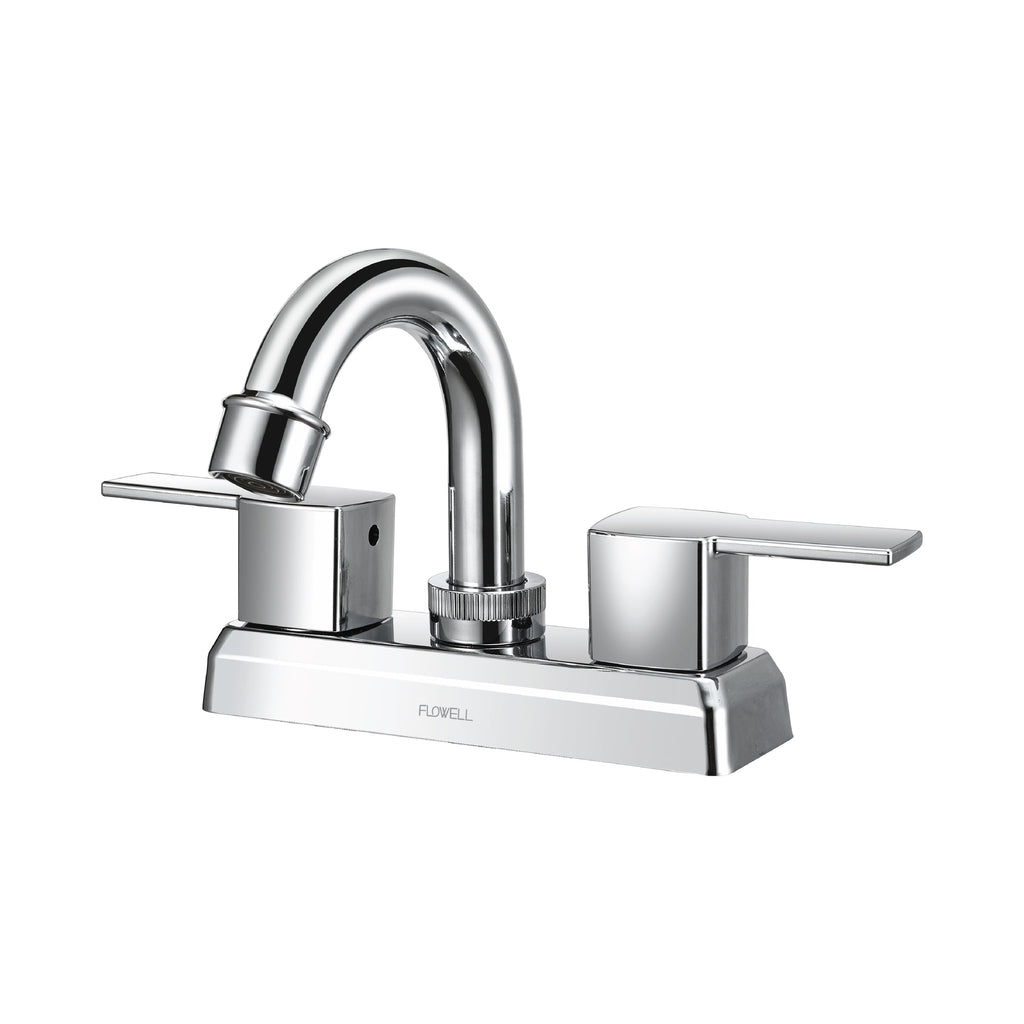 Robinet de salle de bain à deux poignées Fran