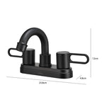 Grifo de baño de 2 manijas Nova