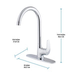 Grifo de cocina monomando Tremont