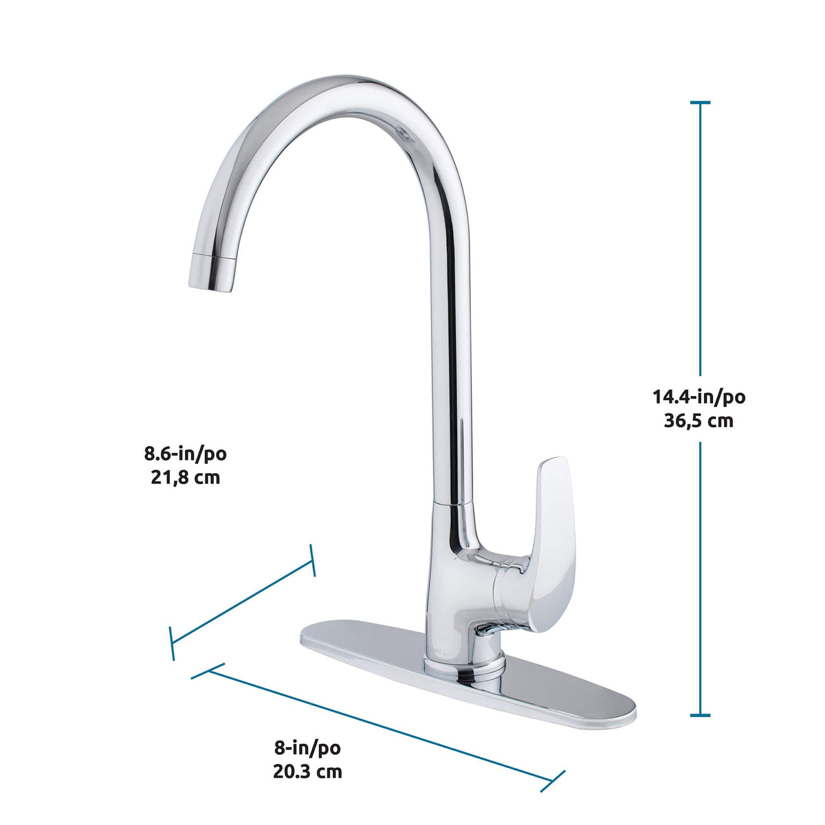 Grifo de cocina monomando Tremont