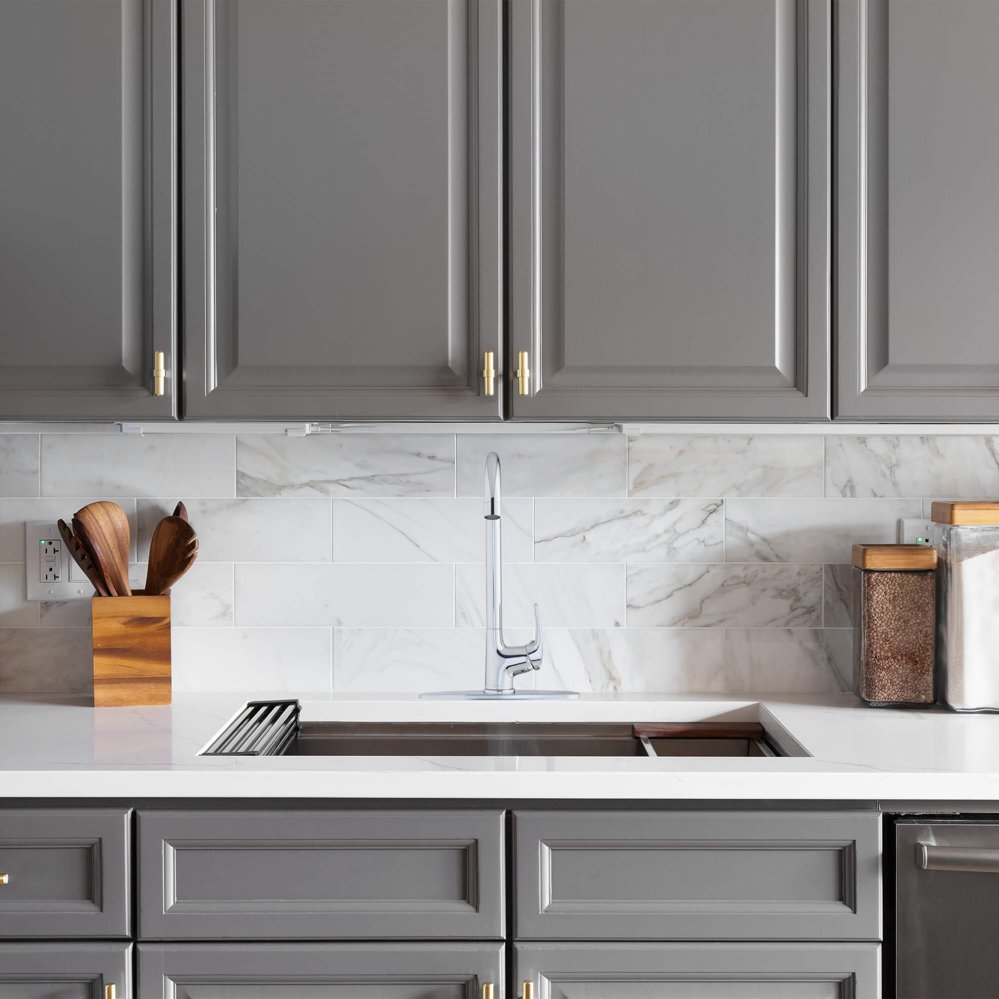 Tremont Mezcladora de cocina de 1 maneral