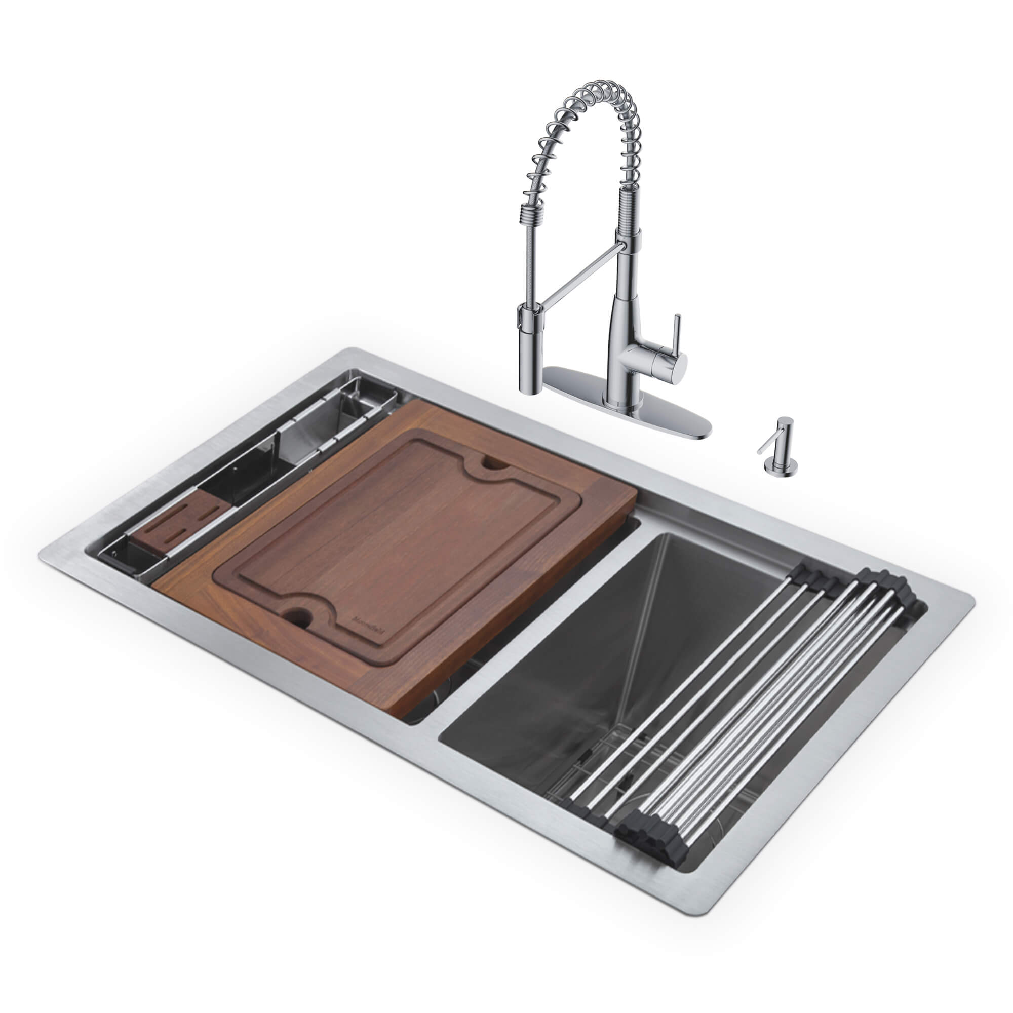 Eva 8-Pc Kitchen Workstation Set