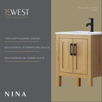 Lavabo independiente Nina