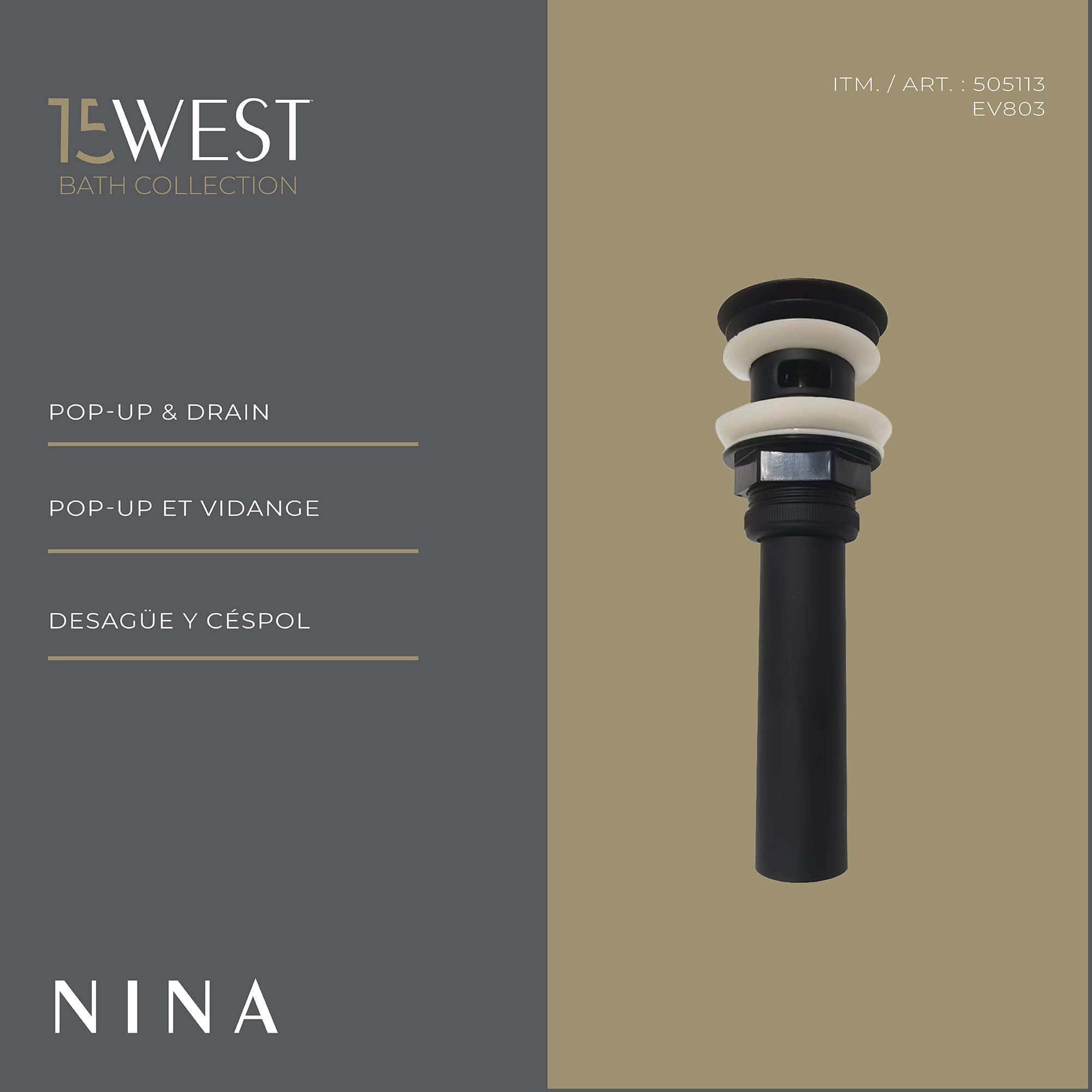 Nina Freestanding Vanity