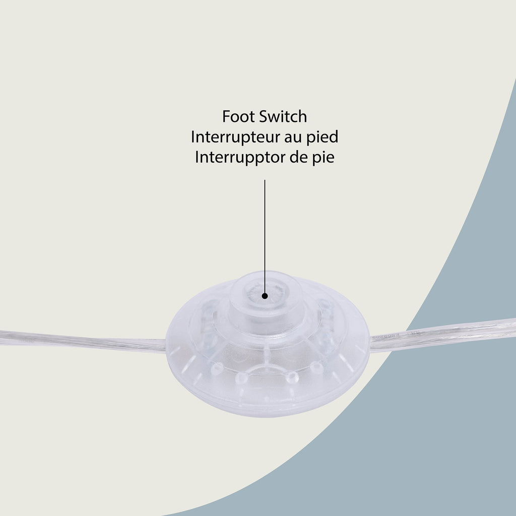 Liza 1-Light Arched Floor Lamp, Attribute Detail View 3.