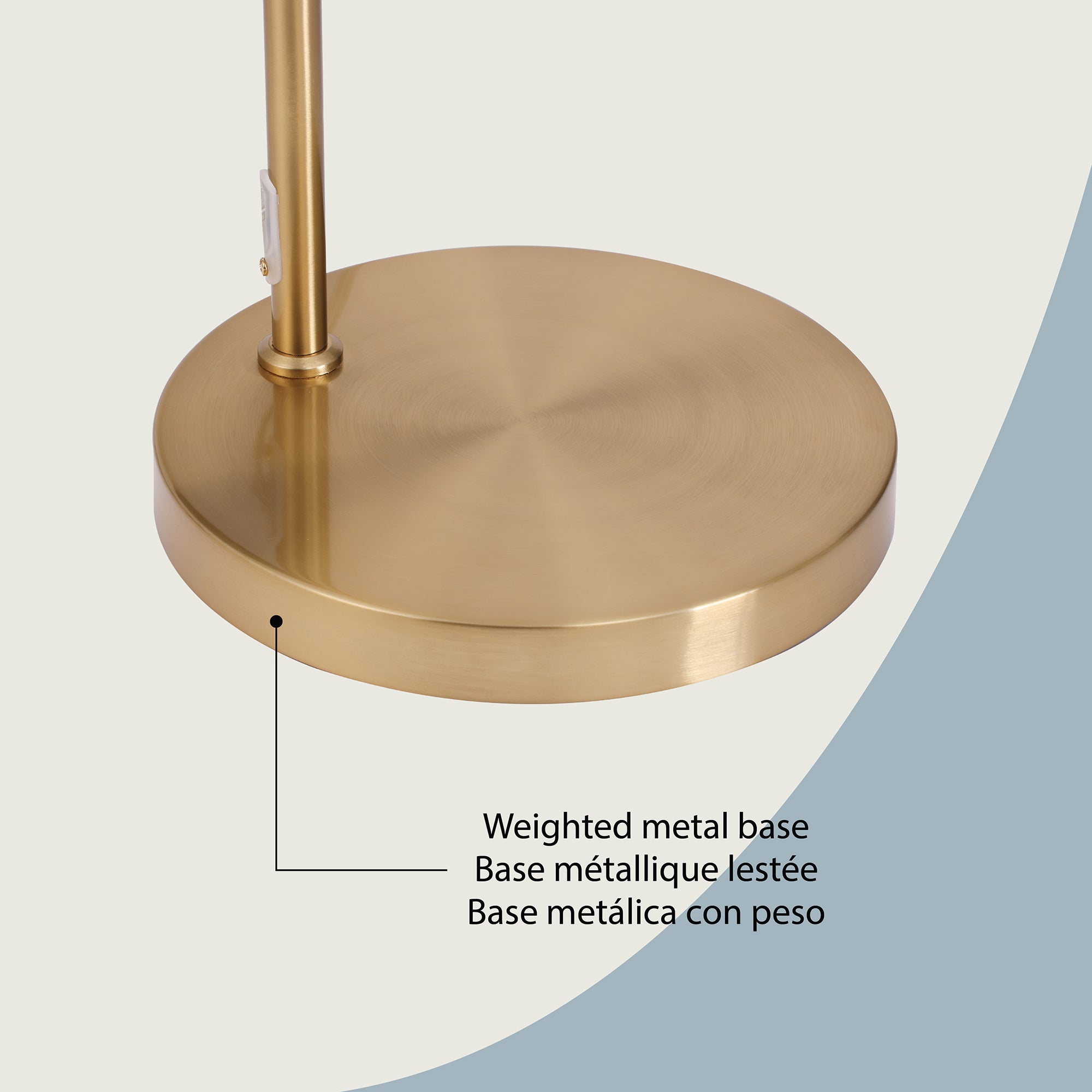 Liza 1-Light Arched Floor Lamp