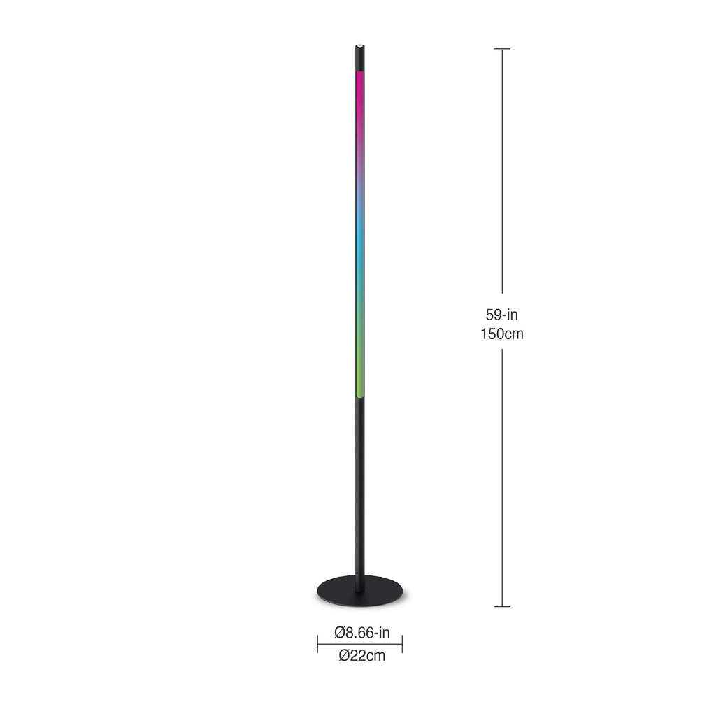 Lámpara de pie LED Chroma