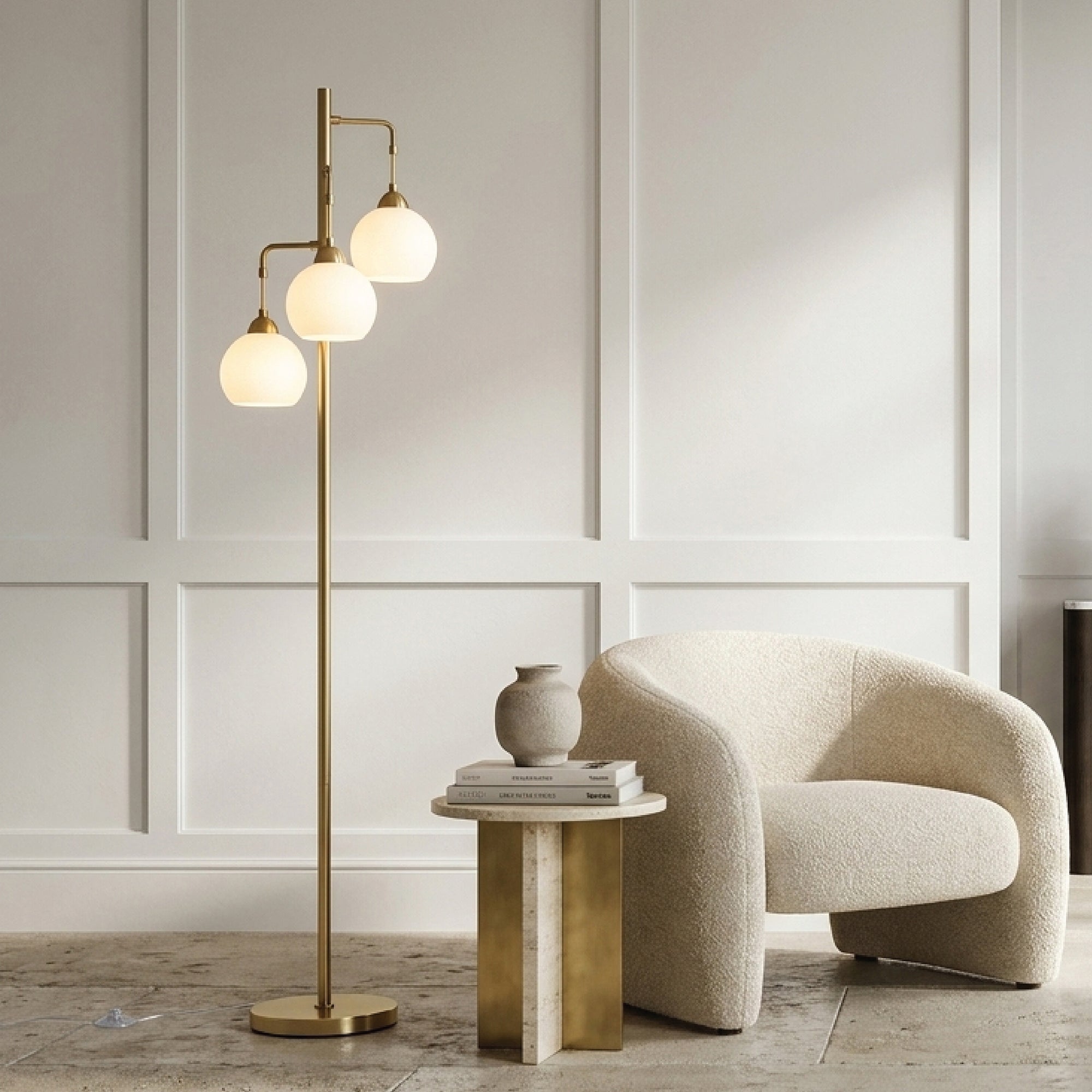 Arlette 3-Light Floor Lamp
