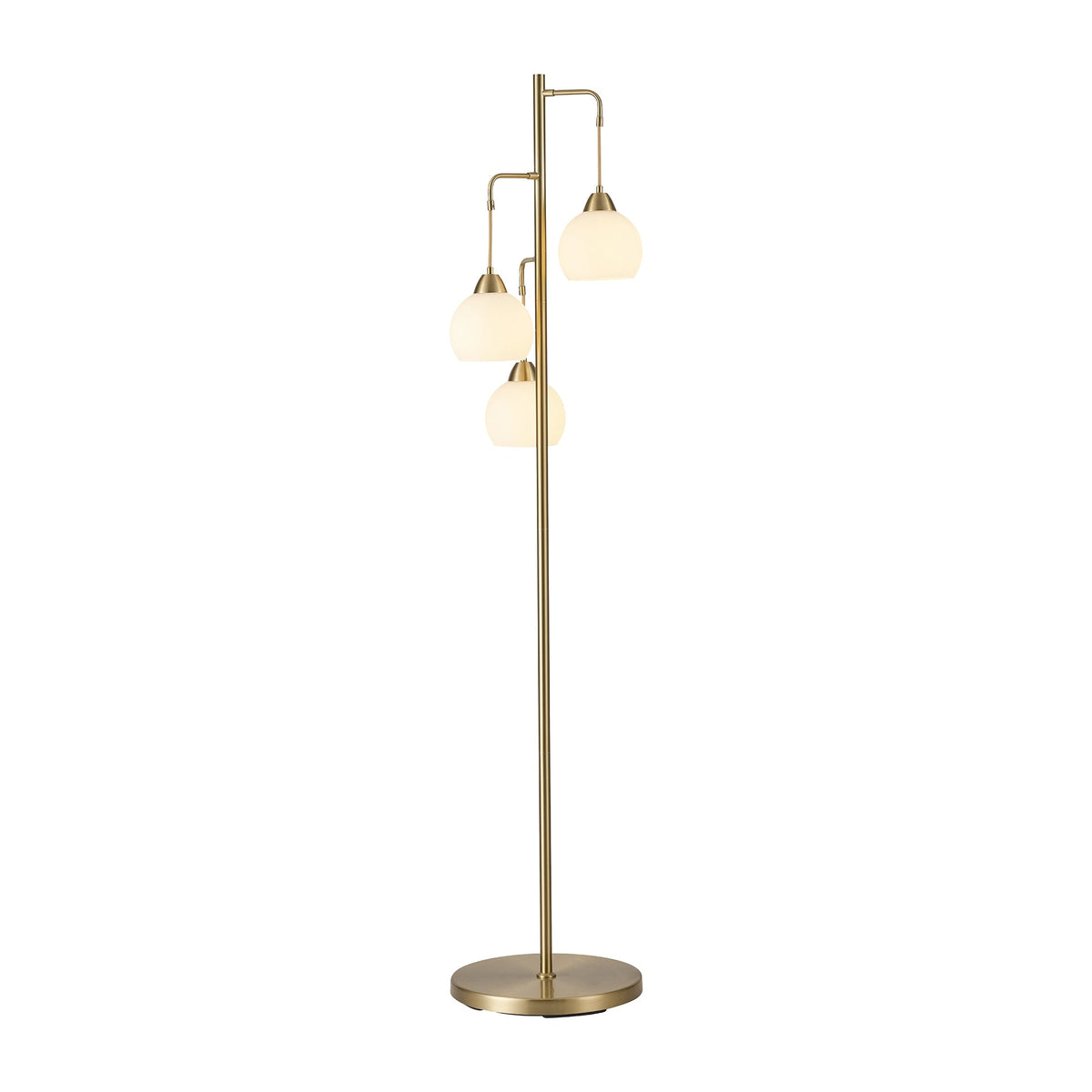 Lámpara de pie Arlette de 3 luces