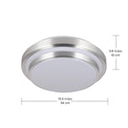 Dos luces LED de montaje empotrado