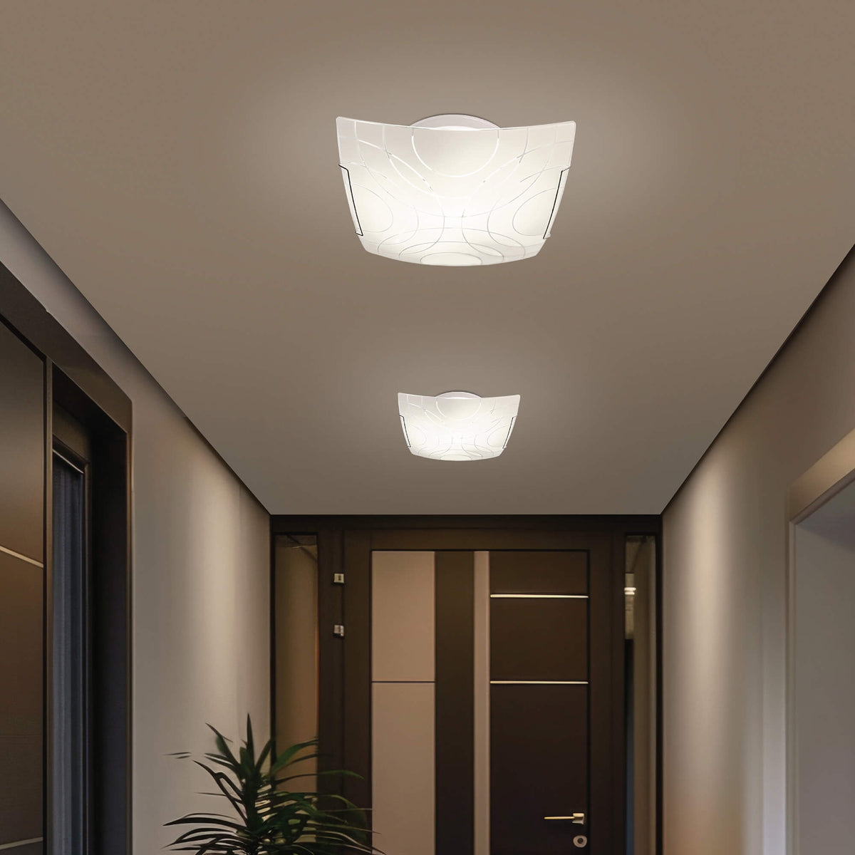 Cuadra 2-Pack Flushmount