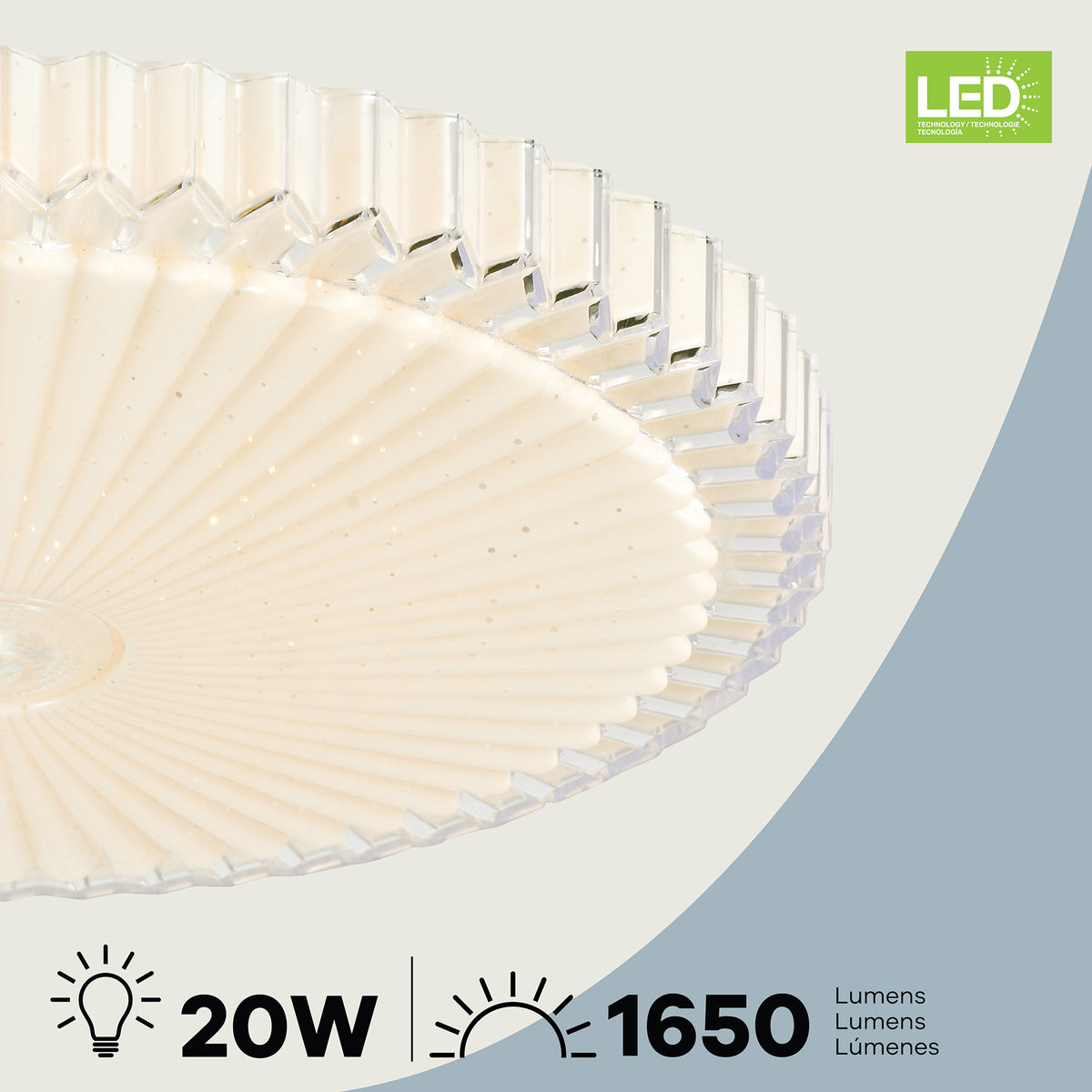 Marsella Lámpara de techo LED