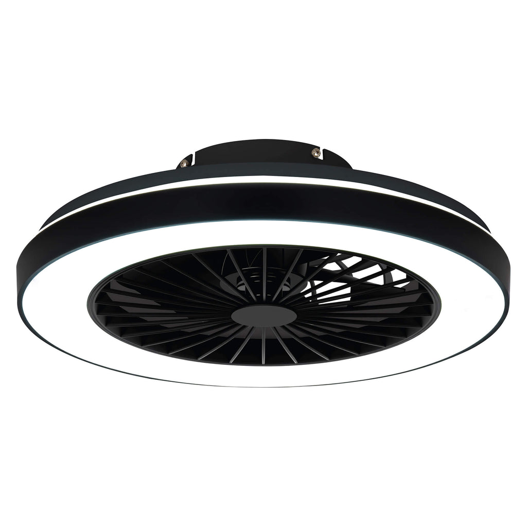 Ventilador con lámpara LED Neo