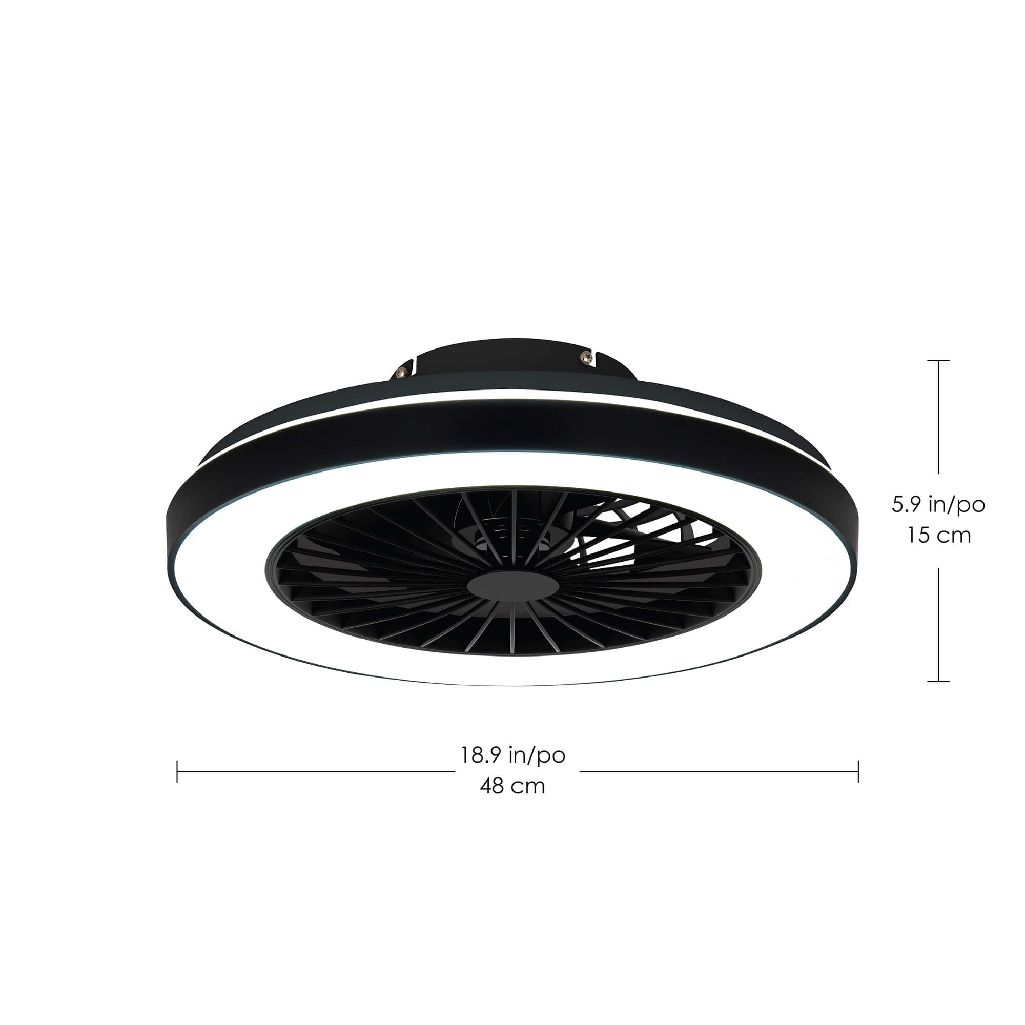 Neo LED Fandelier