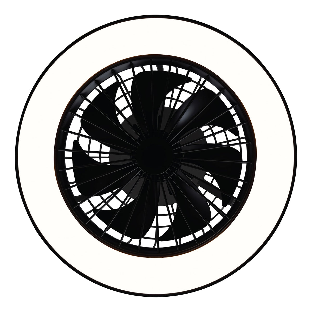 Ventilador con lámpara LED Neo