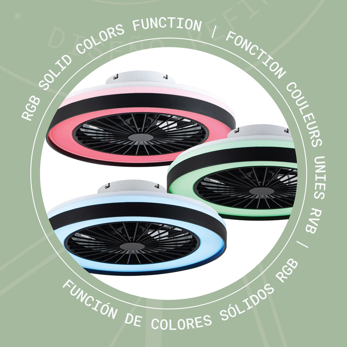 Fandelier LED Zion